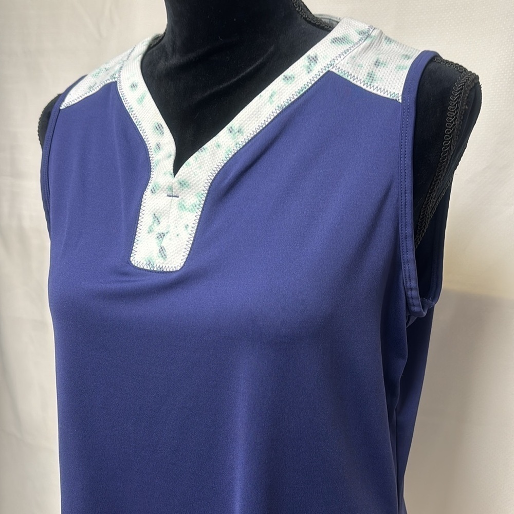 Adidas Climacool Women's Blue Sleeveless Top - Picture 2 of 8